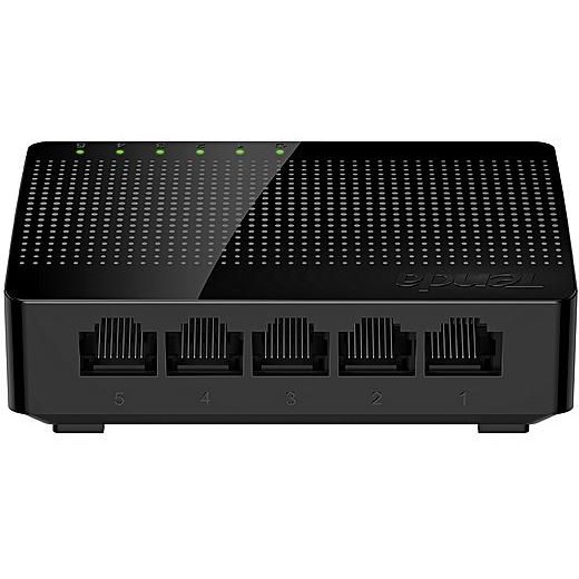 Tenda Bộ chia cổng internet 5 Port Gigabit 10/100/1000Mbps SG105 - Hàng Chính Hãng