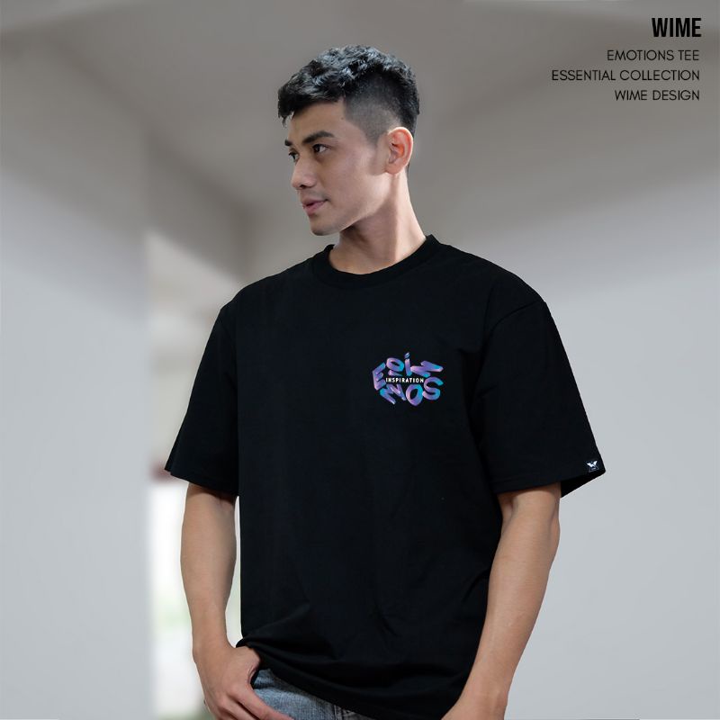 Áo thun nam nữ WIME Emotions Tee Áo thun Local brand Form rộng Unisex