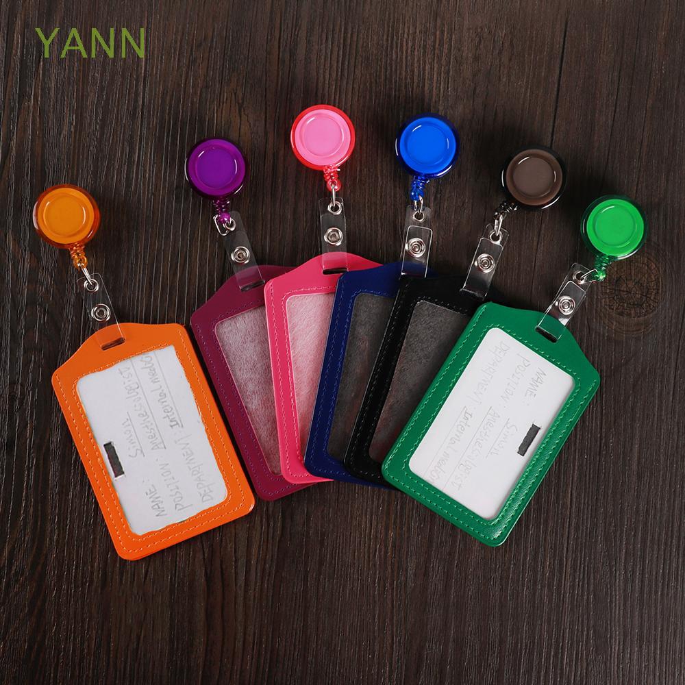 Safety Transparent No Zipper worker tag Badge Case