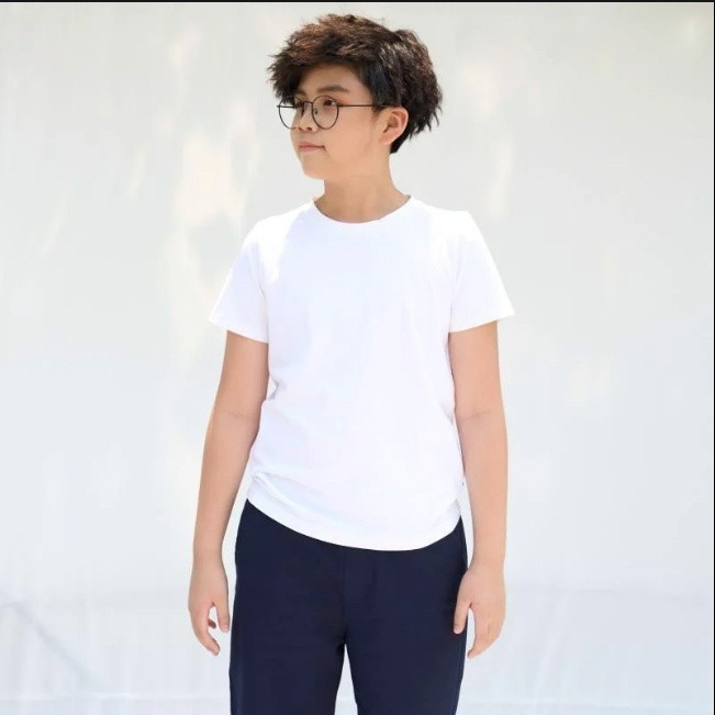 ÁO thun trơn CANIFA bé trai