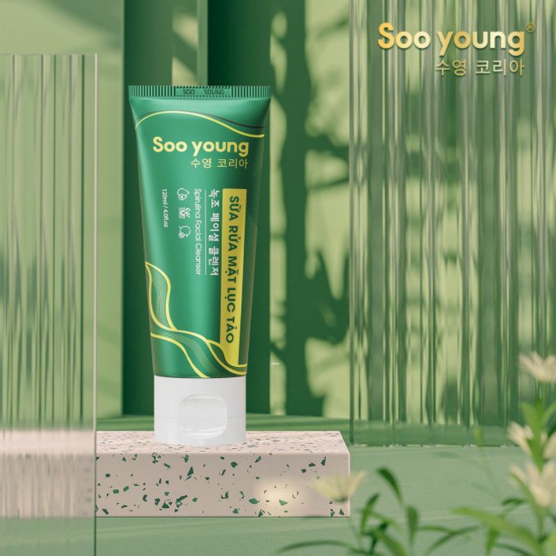 Sữa Rửa Mặt Lục Tảo Soo Young