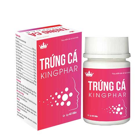 TRỨNG CÁ KINGPHAR - Muntruka kingphar - ĐÁNH BAY Mụn trứng cá, mụn bọc.