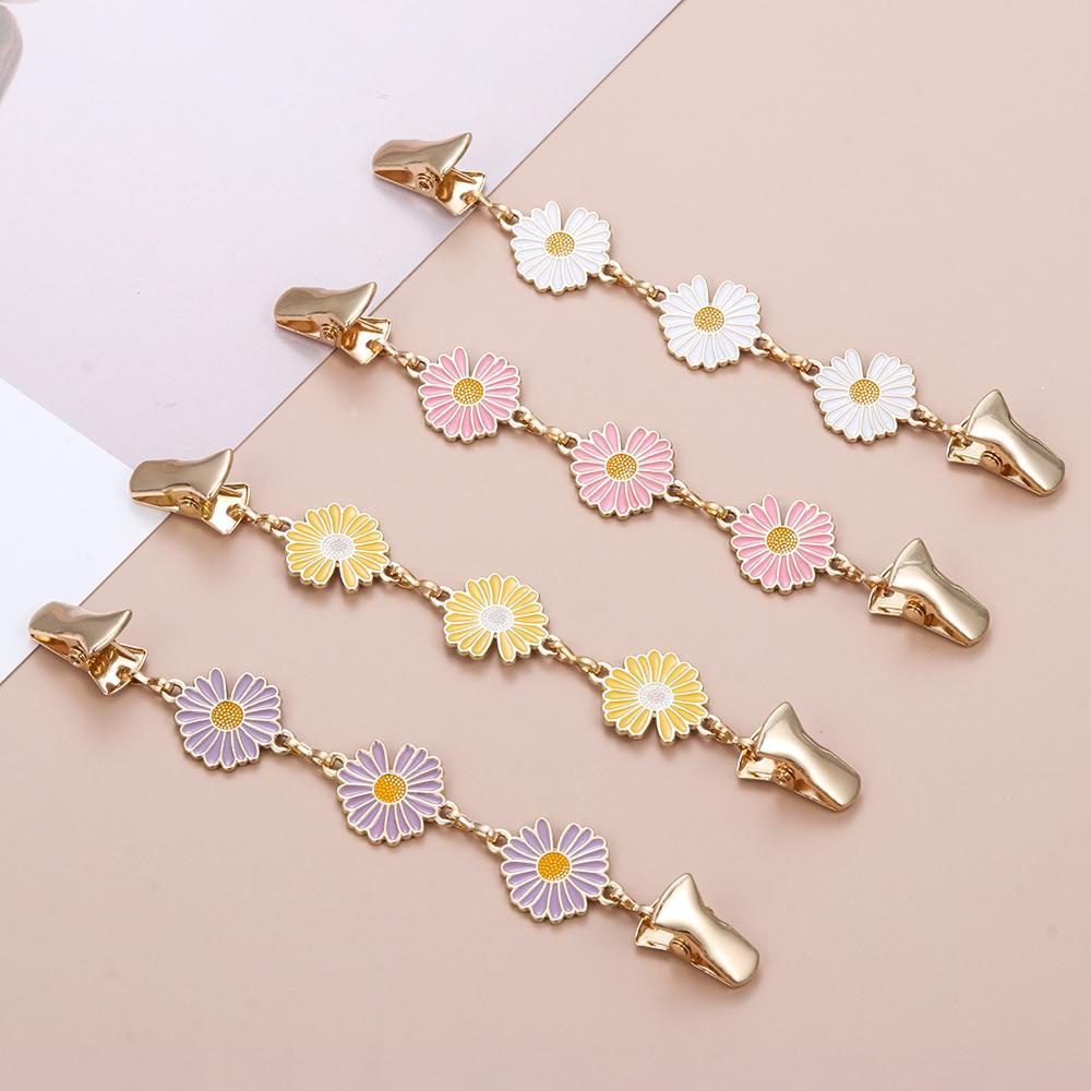 Kẹp Áo Khoác Cardigan Đính Đá Ngọc Lam Phong Cách Retro Mùa Đông Mới