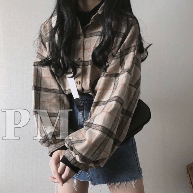 [ Mã WASTAPR giảm 10K đơn 50K] ÁO SƠ MI THÔ KẺ TAY BOM | BigBuy360 - bigbuy360.vn