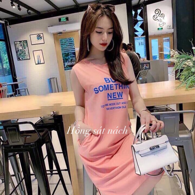 Váy thun nữ dáng suông