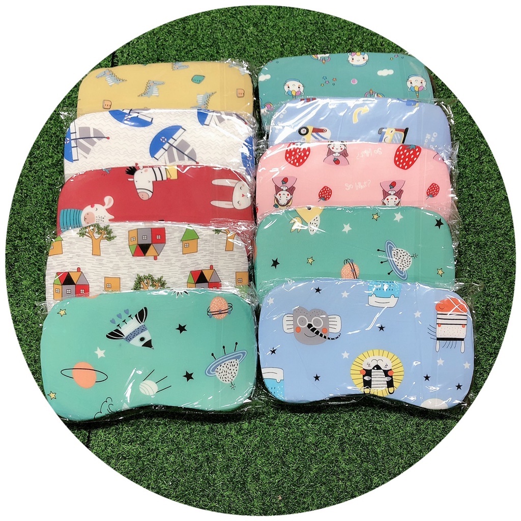 Bộ gối cho bé - Chất liệu vải - Thoải mải cho bé chìm vào giấc ngủ và ngủ sâu (G1)