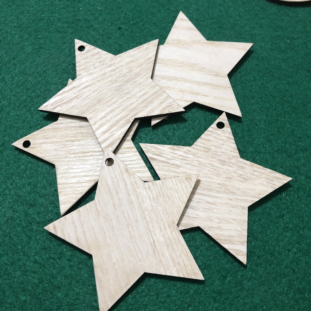 Phụ Kiện Trang Trí Các Dịp Lễ Tết Nhiều Hình Bằng Gỗ Cho Bạn Thỏa Sức Lựa Chọn