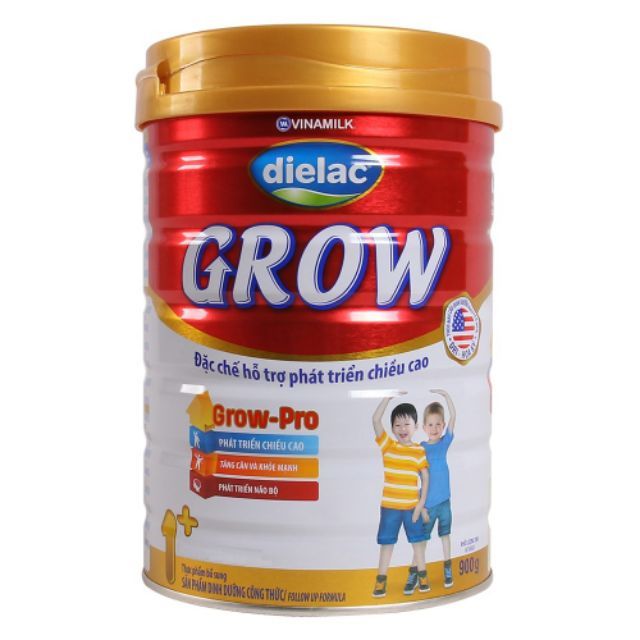 Sữa bột Vinamilk Dielac Grow 1+ (900g)