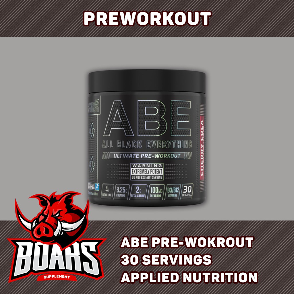 ABE PREWORKOUT - THỰC PHẨM GIÚP TẬP TRUNG, NÂNG CAO HIỆU SUẤT TẬP LUYỆN (30 LẦN DÙNG)