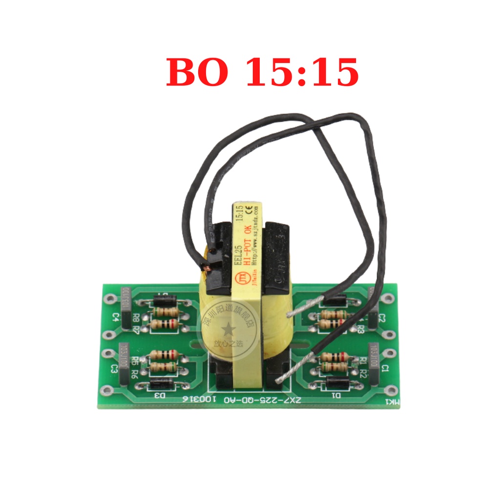 bo chia xung máy hàn, bo mạch máy hàn bo 15:5, bo 16:8, bo 15:7