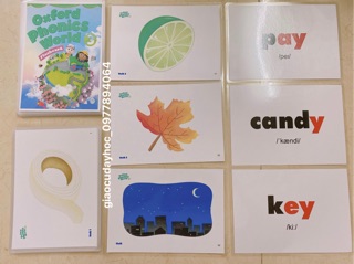 FLASHCARD OXFORD PHONICS WORLD 3 - ép plastic