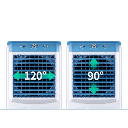 Quạt Điều Hòa Hơi Nước HS-588 , Csm-518 45L lõi đồng động cơ mạnh mẽ, máy chạy êm ru