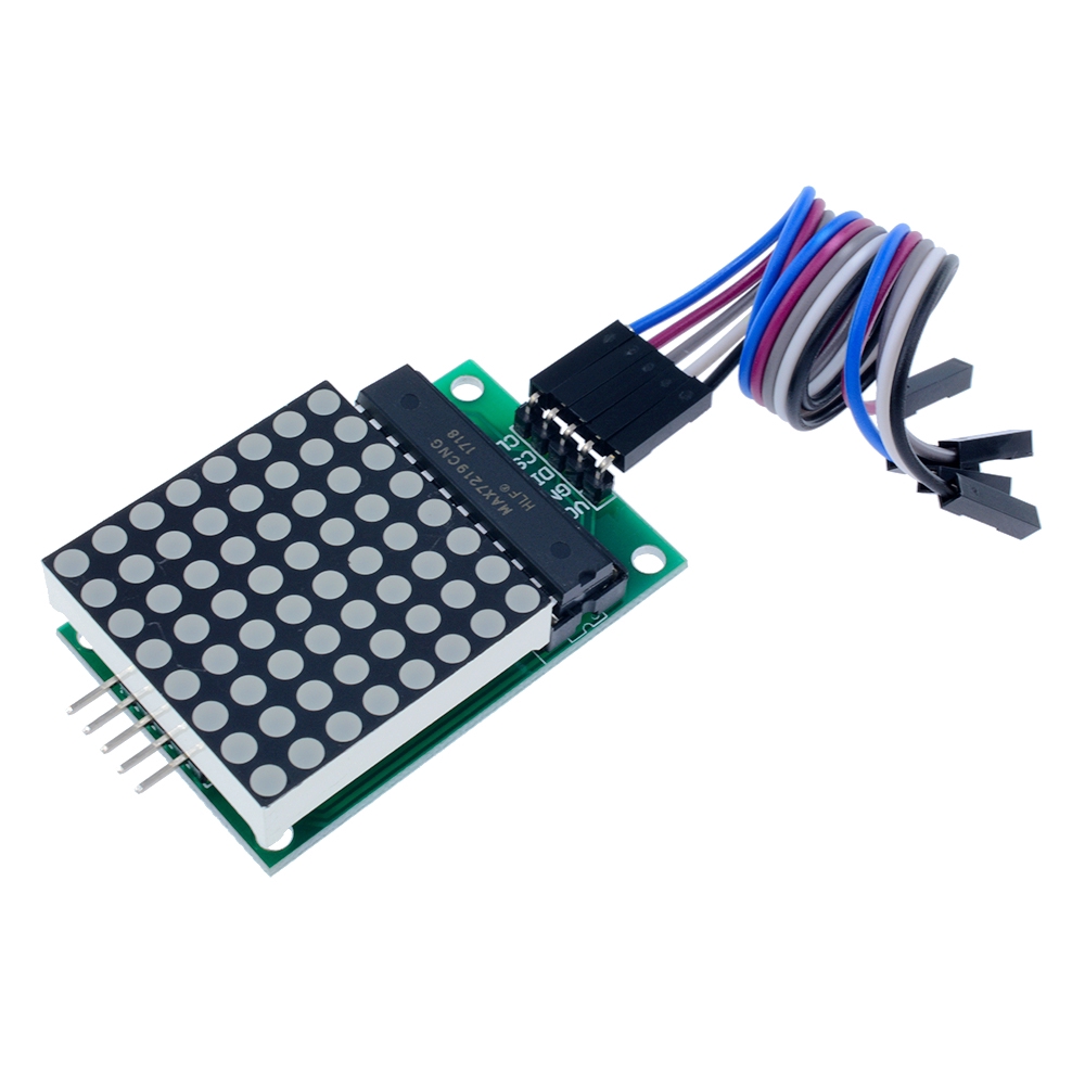 【READY STOCK】MAX7219 Dot Led Module Module Bảng điều khiển hiển thị LED MCU cho Arduino