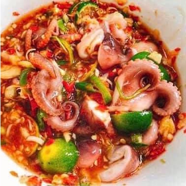 500G KHAY BẠCH TUỘC  cực ngon NUONGFOOD