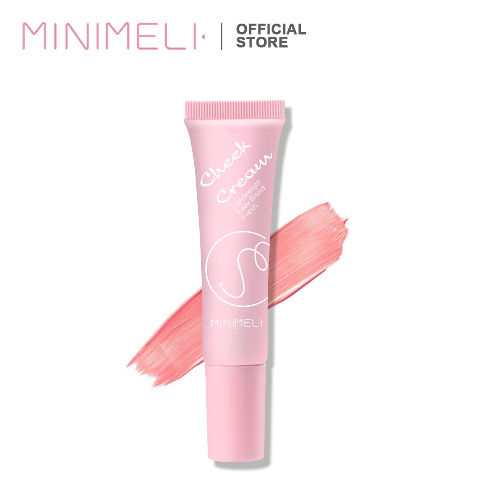MINIMELI Phấn má hồng Cheek Blush On Cream dạng lỏng tự nhiên 12ml
