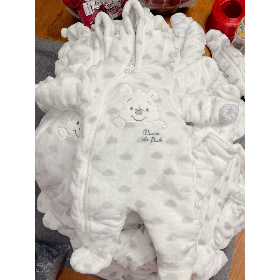 Bộ liền thân dày cho bé ủ mặc khi ra ngoài 5-10kg