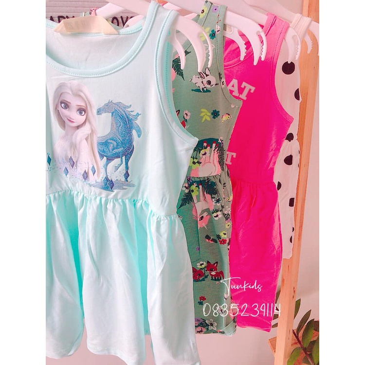 Váy cotton H.M TQXK (Phom nhỏ)