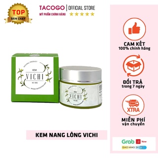 Kem nang lông ViChi kèm xà phòng than tre hoạt tính
