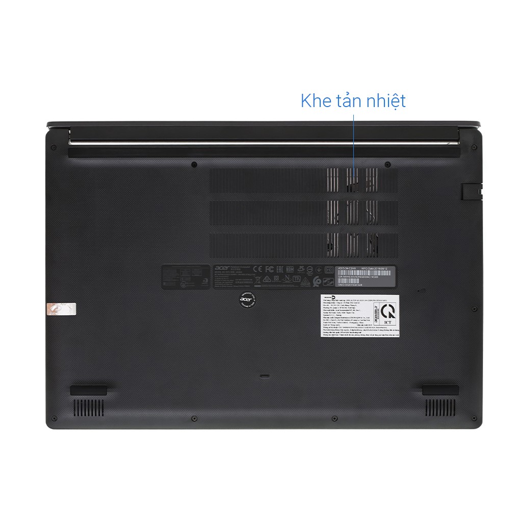 Laptop Acer Aspire 3 A315-34-C38Y 15HD/N4020/4OB/256GB/Win/Đen | WebRaoVat - webraovat.net.vn