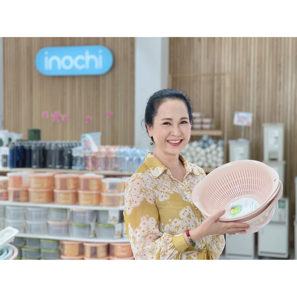 Bộ Thau Rổ Nhựa Cao Cấp Yoko INOCH - Nhựa Cao Cấp Chắc Chắn Sang Trọng, Gọn Gàng, An Toàn Cho Sức Khoẻ