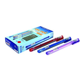 [Giảm SỐC] Combo 2/6/10 cây bút bi mực nước 0.5mm, 03 màu xanh / đỏ / tím | Stacom GP1025