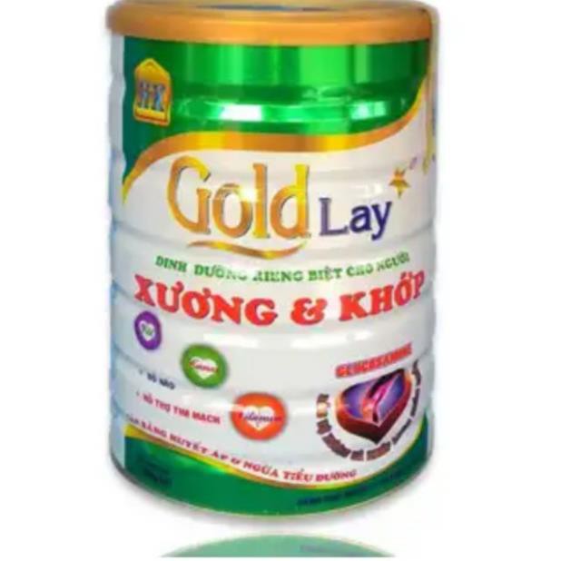 [Date mới nhất] Sữa xương khớp Goldlay 900g - Dành cho người bị bệnh về cơ xương khớp, loãng xương, tiểu đường