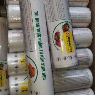 (SỈ /LẺ)TÚI ĐỰNG THỰC PHẨM TỰ HỦY SINH HỌC -ECO GREEN - CÁC SIZE 15×25/17×28/20×30/25×35CM