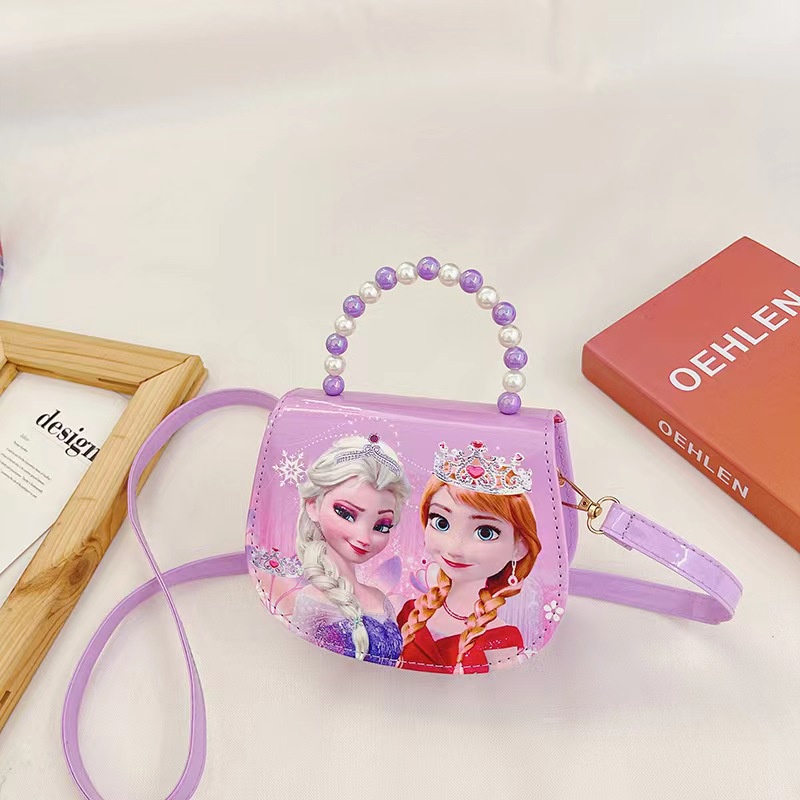 Túi Xách Đeo Vai Công Chúa Elsa Đáng Yêu Thời Trang Cho Bé Gái