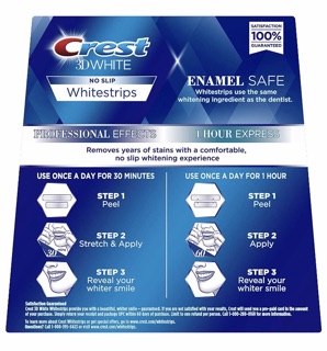 Miếng dán trắng răng Crest Professional Mỹ