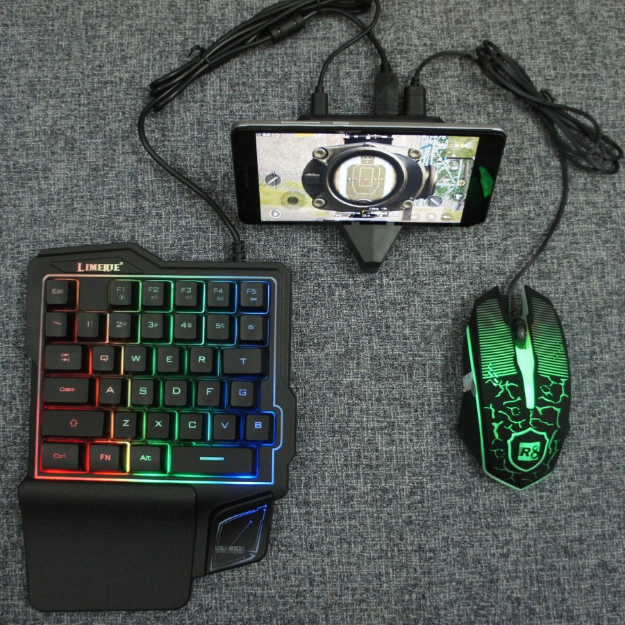 Trọn bộ combo bàn phím bộ chuyển đổi bluetooth Gaming G5/G1/G6 bản nâng cấp-chơi các game mobile Pubg,FreeFire,Call duty | BigBuy360 - bigbuy360.vn