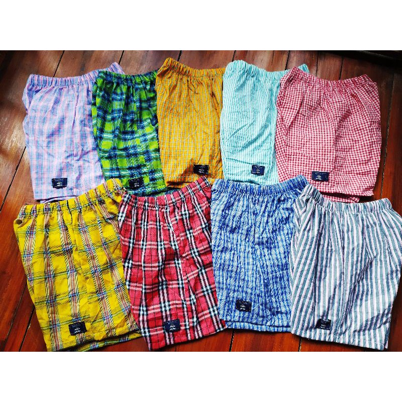 Quần Short Boxer Cotton In Họa Tiết Dễ Thương Dành Cho Nam Và Nữ