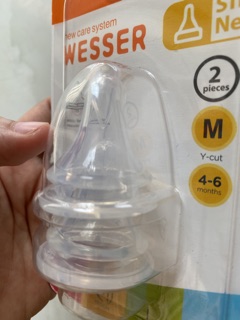 Núm ty wesser cổ hẹp vĩ 2 cái