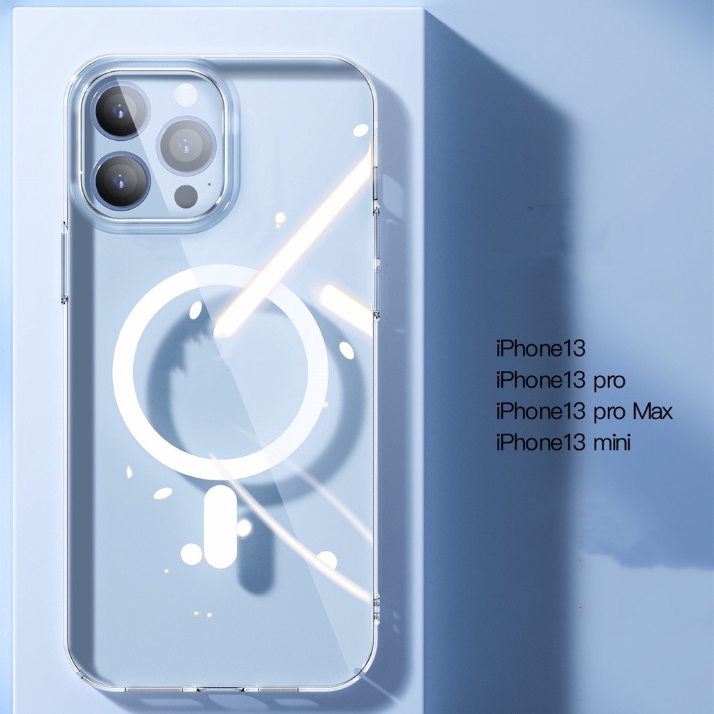 Ốp Điện Thoại Từ Tính Chống Sốc Cho iPhone 12 11 13 Pro MAX mini XR X XS MAX 7 8 Plus