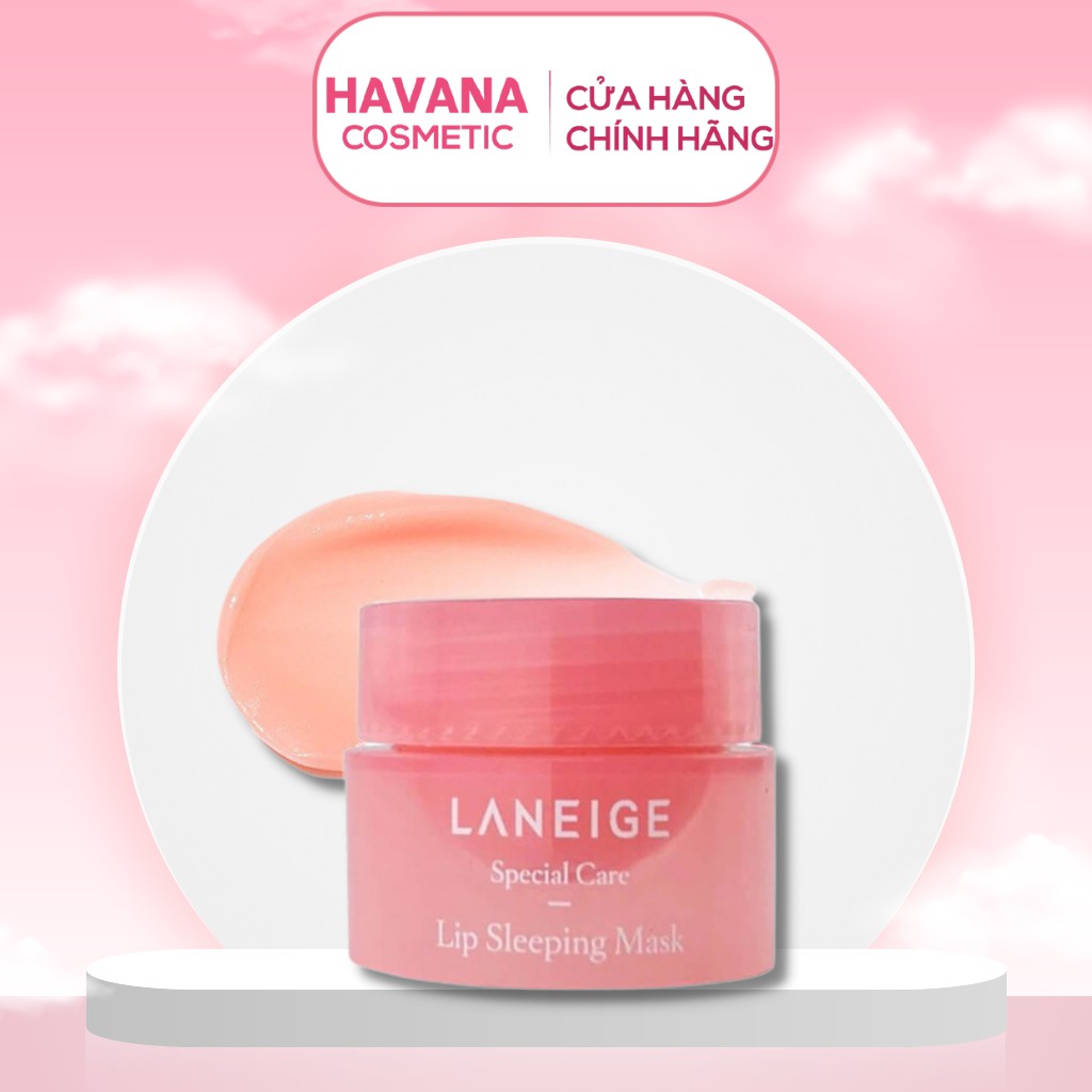 Dưỡng môi Laneige, mặt nạ ngủ môi Special Care Lip Sleeping Mask 3G
