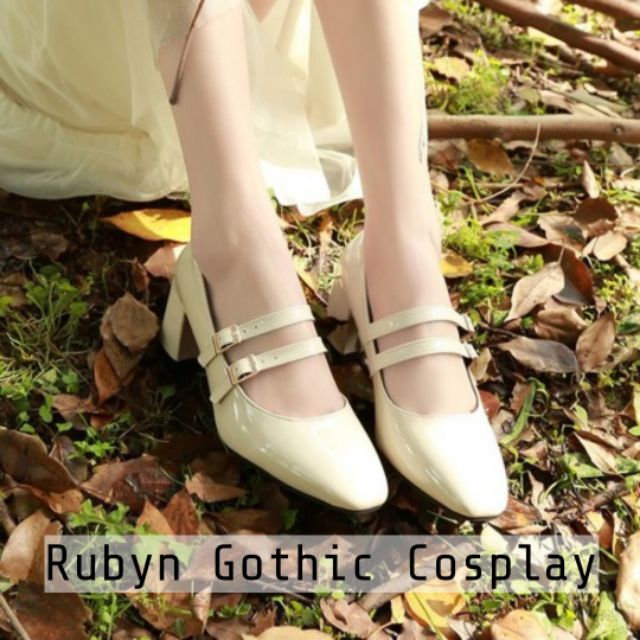 [Sẵn] Giày Oxford tiểu thư nhẹ nhàng vintage, giày cosplay ( Size 35 - 39 )