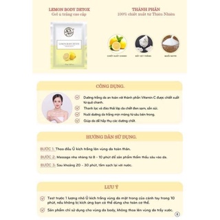 Lemon Body Detox Bà Lão