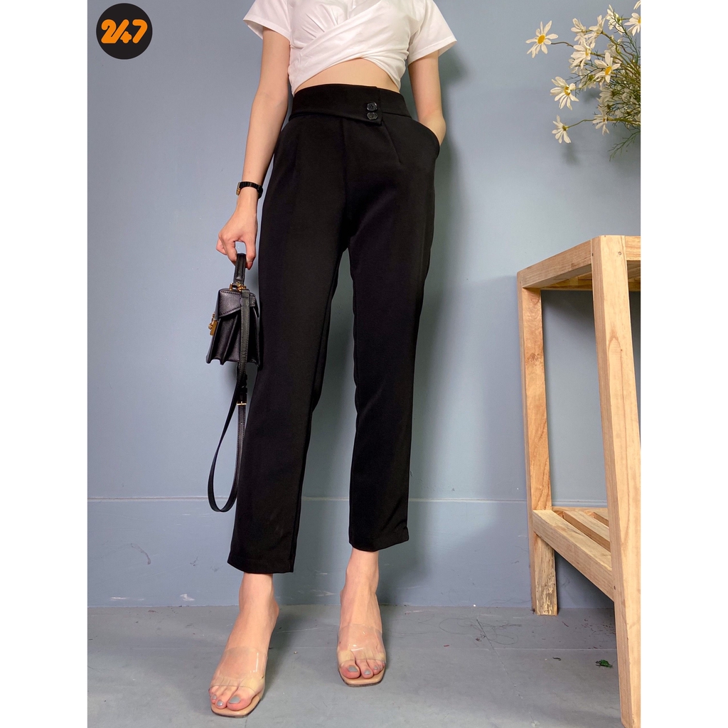 Quần Baggy Công Sở Khóa Sườn | BigBuy360 - bigbuy360.vn