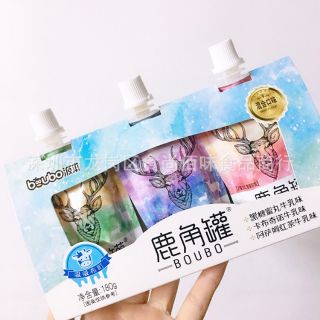 Combo kẹo trà sữa, kẹo bọc dâu