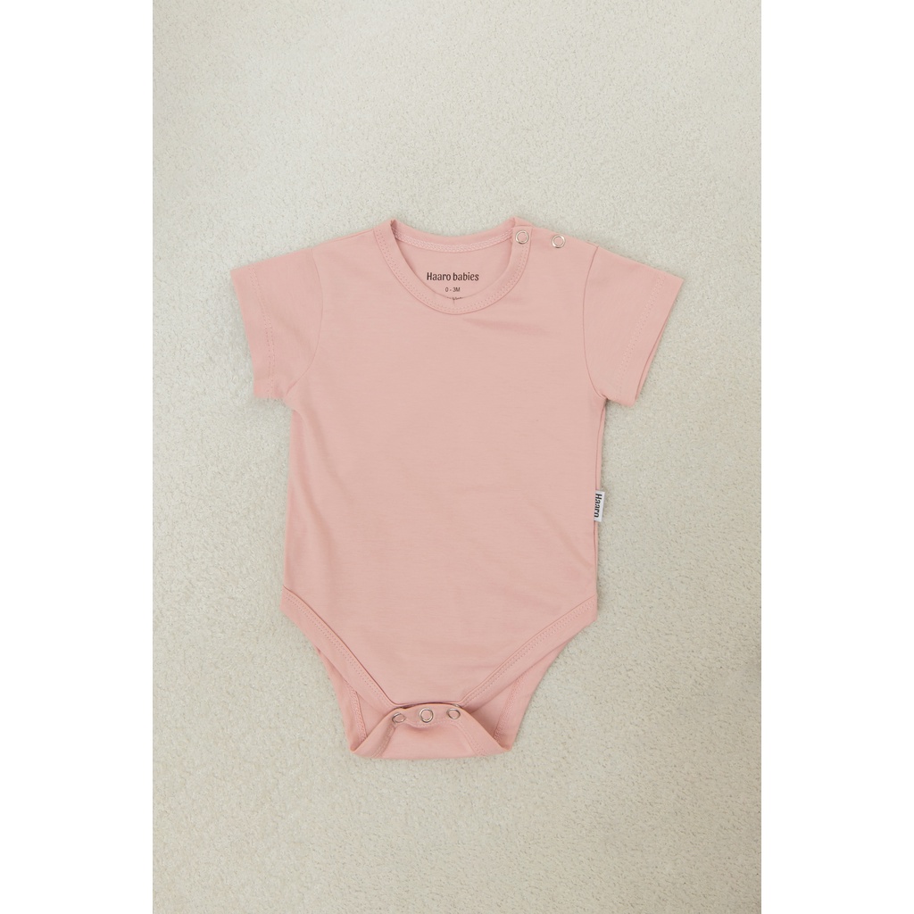 Đồ Cotton Co Giãn Cao Cấp Cho Bé Từ Sơ Sinh Lala Bodysuit - Haaro Babies