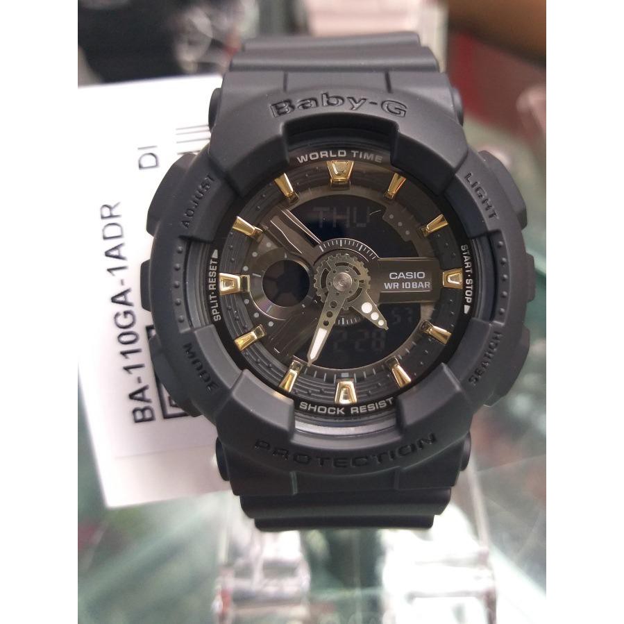 Đồng hồ Casio Baby-G Nữ BA-110GA-1ADR chính hãng chống va đập, chống nước 100m - Bảo hành 5 năm - Pin trọn đời