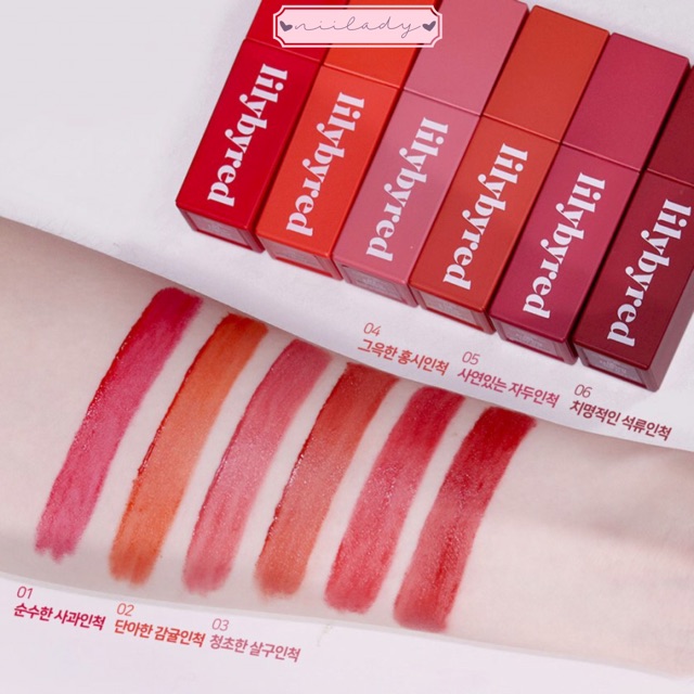 Son Lilybyred Mood Liar Velvet Tint
