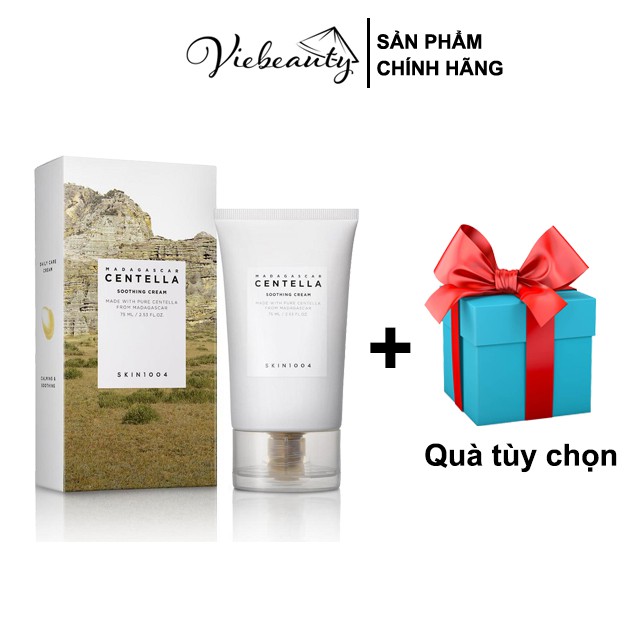 [Mã COS1904 giảm 8% đơn 300K] Kem Dưỡng Làm Dịu Da Skin1004 Madagascar Centella Soothing Cream 75ml - Viebeauty
