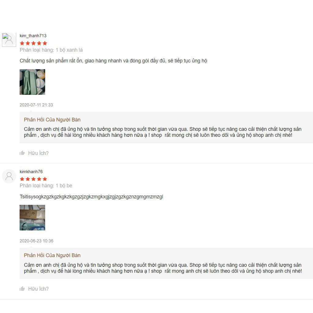 Bộ hộp 3 món thìa, đũa, nĩa lúa mạch bộ đũa muỗng cho dân văn phòng, học sinh an toàn tiện dụng 1601