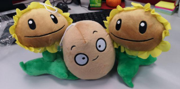 Thú nhồi bông hình zombie 30cm 20 nhân vật trong plants vs. Zombies tùy chọn