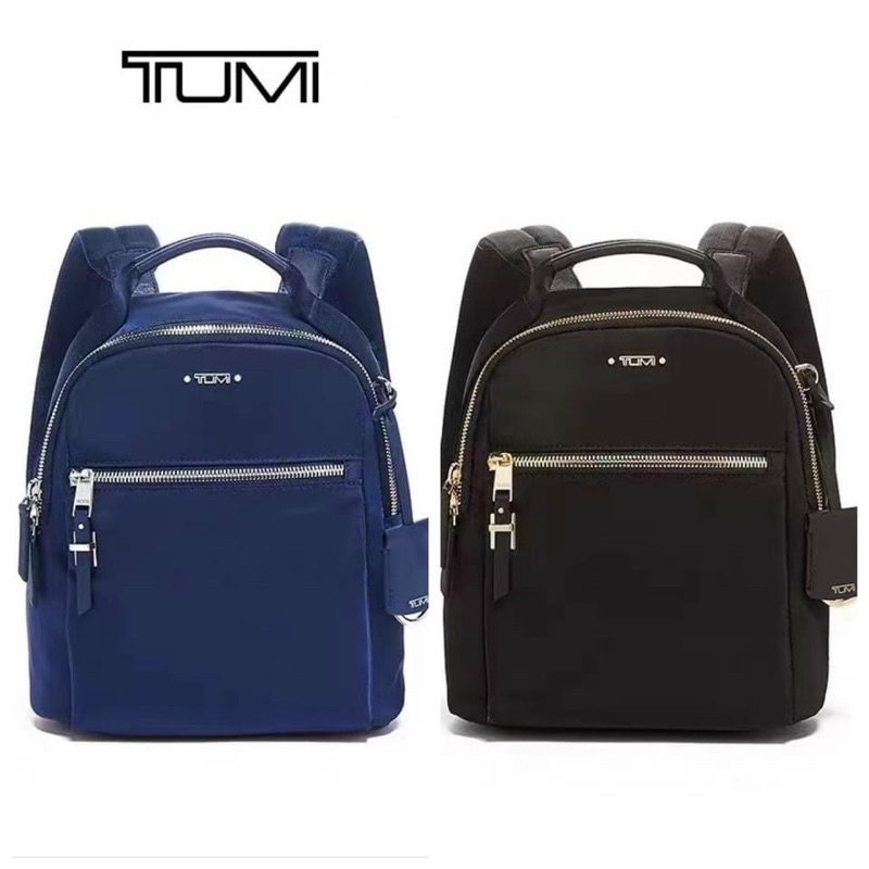TNS-Balo mini  Tumie Serra backpack--đỏ đen navy classic