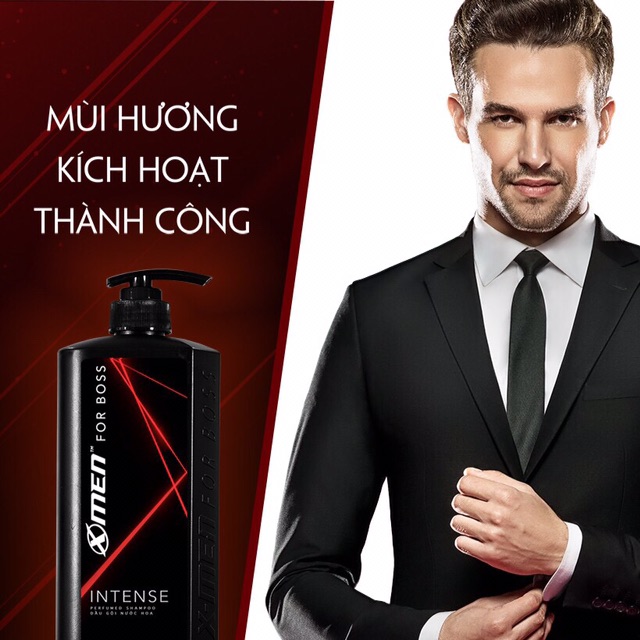 Dầu gội nước hoa X-Men for Boss Intense 650g