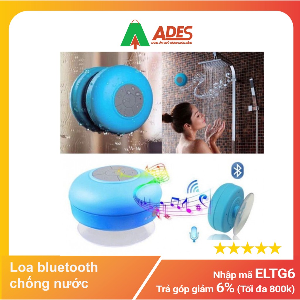 [Mã ELFLASH5 giảm 20K đơn 50K] Loa bluetooth chống nước - Giá rẻ - Màu ngẫu nhiên - Xanh/Vàng/Hồng