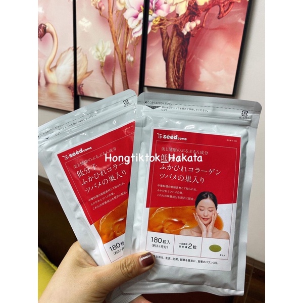 Collagen yến tươi Seedcoms Nhật Bản (Có bill)