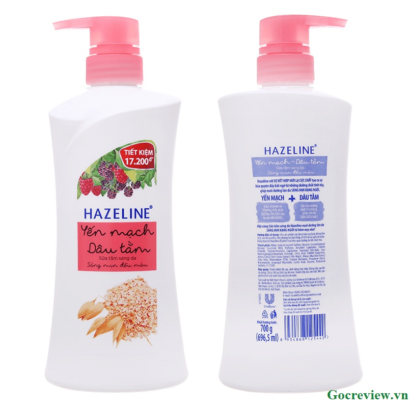 Sữa tắm dưỡng da -Sữa tắm Hazeline tăng cường độ đàn hồi và làm dịu làn da chịu tác hại của ánh nắng cam kết chính hãng | BigBuy360 - bigbuy360.vn