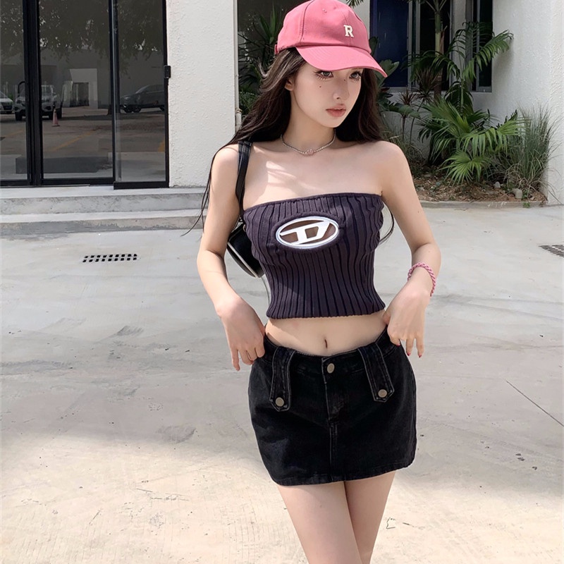 Áo Dệt Kim Sát Nách Thời Trang Mùa Hè Cho Nữ